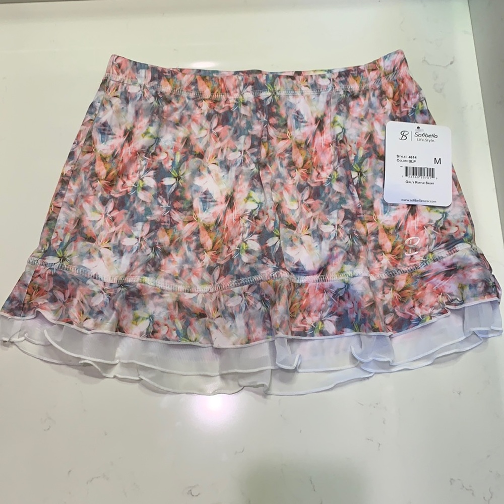 🆕 Girls tennis ruffle skort